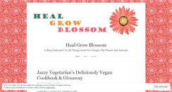 Desktop Screenshot of healgrowblossom.com