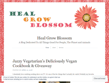Tablet Screenshot of healgrowblossom.com